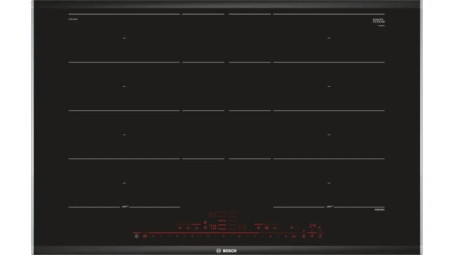 Bosch Serie 8 PXY801KW1E Kochfeld Schwarz Integriert Zonen-Induktionskochfeld 4 Zone(n) 4 Bosch Serie 8 PXY801KW1E Kochfeld Schwarz Integriert Zonen-Induktionskochfeld 4 Zone(n) – Bild 2