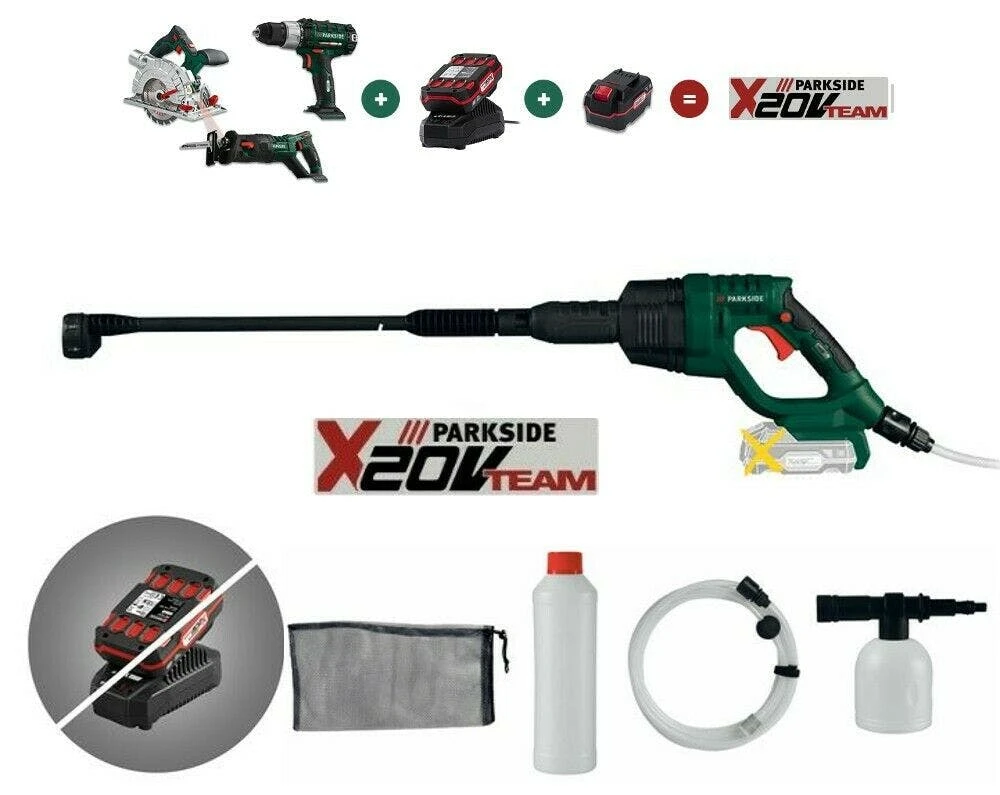 Bosch Akku-Reinigungsgerät Für Den Außenbereich - Fontus (mit 1 Akku 2,5Ah Und Ladegerät) 3 Bosch Akku-Reinigungsgerät Für Den Außenbereich - Fontus (mit 1 Akku 2,5Ah Und Ladegerät) – Bild 2