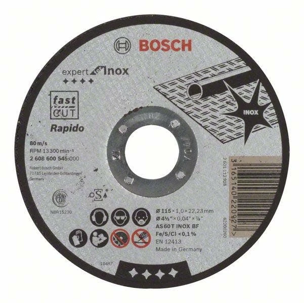 Bosch Power Tools Trennscheibe 2608600545 3 Bosch Power Tools Trennscheibe 2608600545