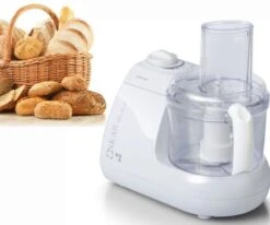 Bosch OSKAR The Best Start Küchenmaschine Weiß 600 Watt Behälter, Stahlmesser, Rezept -Bosch ba635c39 13e7 43db aeae 1f06cc1ef219
