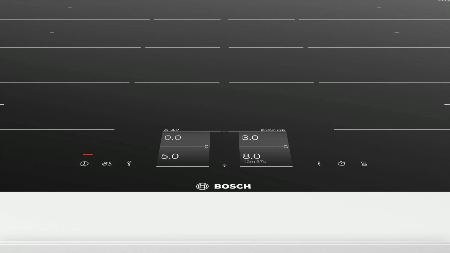 Bosch Serie 8 PXY801KW1E Kochfeld Schwarz Integriert Zonen-Induktionskochfeld 4 Zone(n) 9 Bosch Serie 8 PXY801KW1E Kochfeld Schwarz Integriert Zonen-Induktionskochfeld 4 Zone(n) – Bild 7