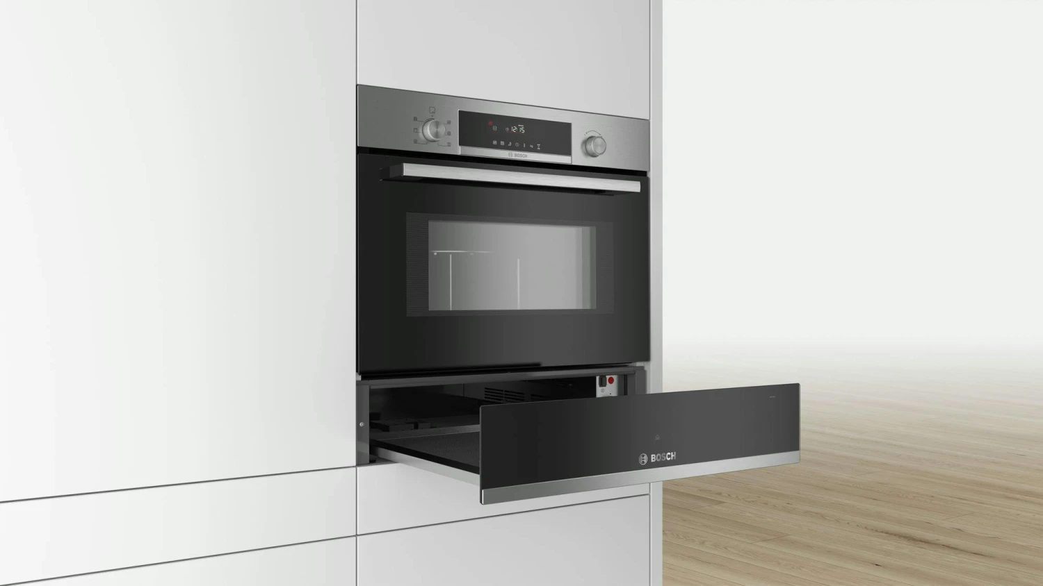 Bosch BIC510NS0 Wärmeschublade 23 L 400 W Schwarz, Edelstahl 8 Bosch BIC510NS0 Wärmeschublade 23 L 400 W Schwarz, Edelstahl – Bild 6